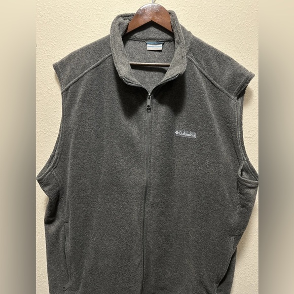 Columbia Other - Columbia Men's Fleece Vest Steens Mountain Charcoal Grey Size 2XL XXL